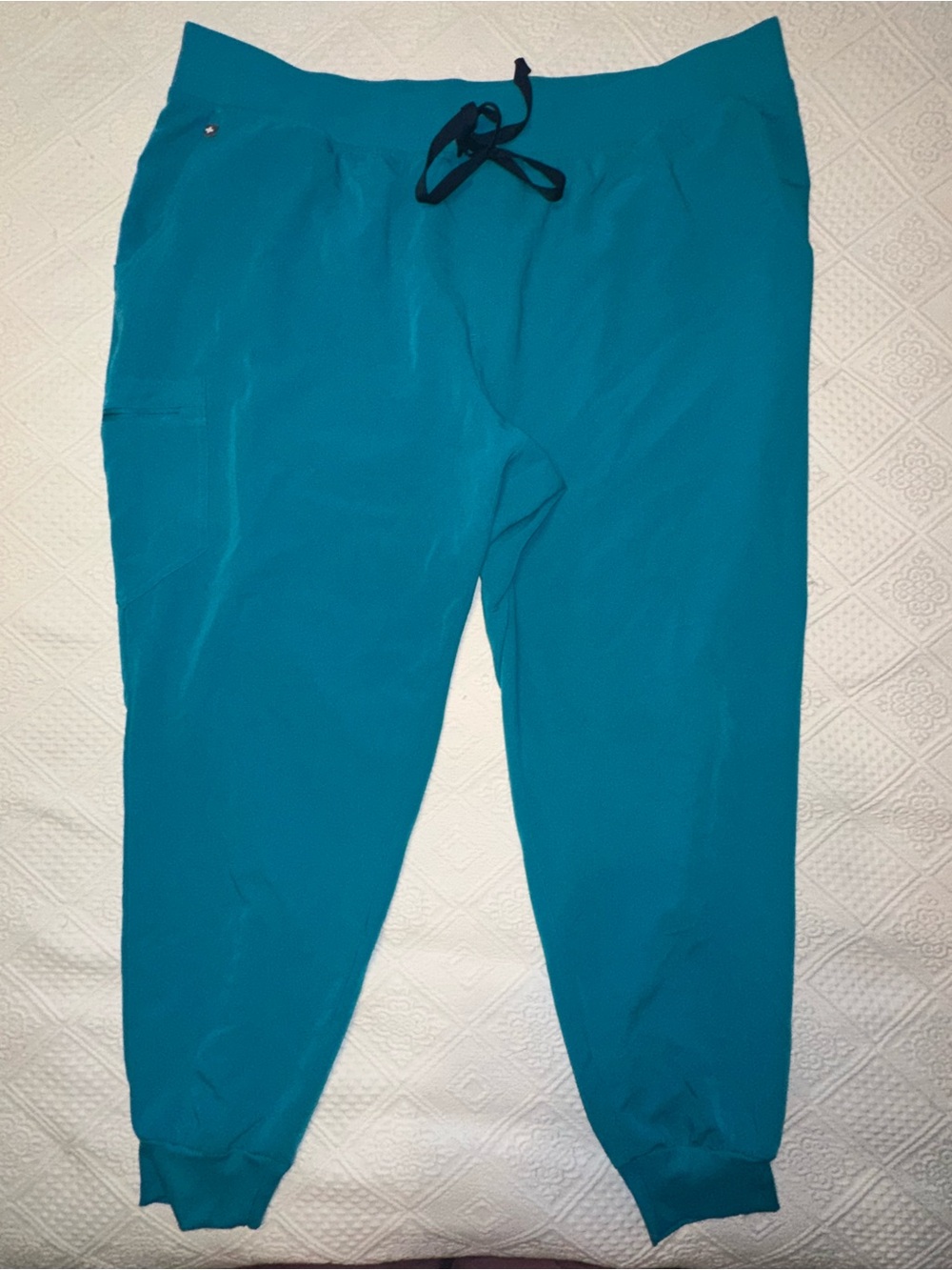 Figs Women’s Teal Zamora Jogger Scrub Pants 4XL